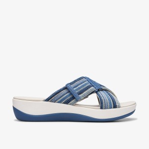 Clarks Arla Wave Blue Combination Blue | VU3462507