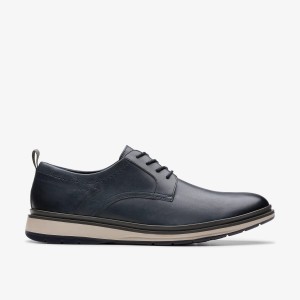 Clarks Chantry Lo Navy Leather Navy | VG7342601