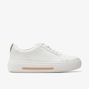 Clarks Hollyhock Walk Off White Leather White | OT8160359