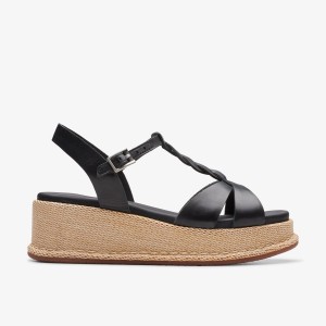 Clarks KIMMEI TWIST Black Leather Black | GP6520178