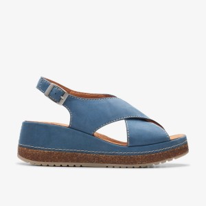 Clarks Kassanda Step Blue Nubuck Blue | AP1603879