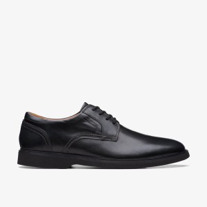 Clarks Malwood Lace Black Leather Black | WI3158492