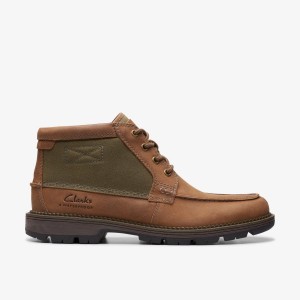 Clarks Maplewalk Moc Brown Combination Brown | ZM4925170