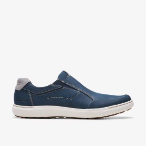 Clarks Mapstone Step Navy Nubuck Navy | RS5730621