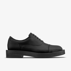 Clarks Martine Rose Mens Oxford 2 Black Textile Black | DH8603142