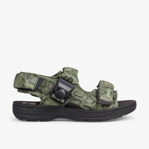 Clarks Martine Rose Mens Sandal 1 Green Snake Green Snake | MH9723408