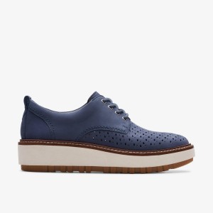 Clarks Orianna Move Navy Nubuck Navy | QE1036297