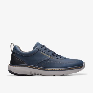 Clarks Pro Lace Navy Leather Navy | DW2758136