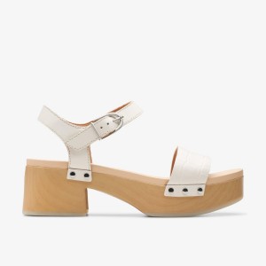 Clarks Sivanne Bay Ivory Interest White | OS3416905