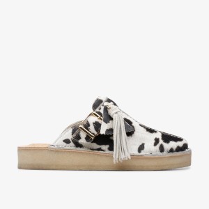 Clarks Trek Mule Cow Print HairOn Cow Print HairOn | DP8914523