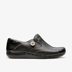 Clarks Un Loop Black Black | XZ0431968