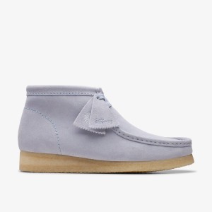 Clarks Wallabee Boot Cloud Grey Suede Grey | DP0379812