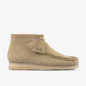 Clarks Wallabee Boot Maple Suede Maple | YP2176540