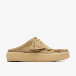 Clarks Wallabee Cup Lo Maple Suede Maple | OF3152680