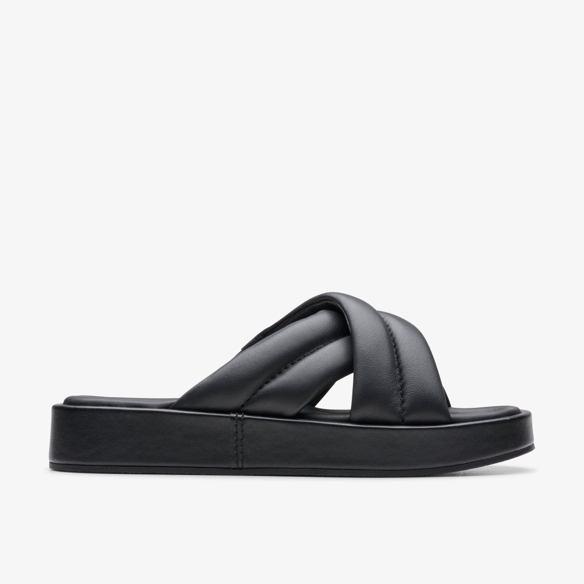 Clarks Alda Glide Black Leather Black | GO2803495