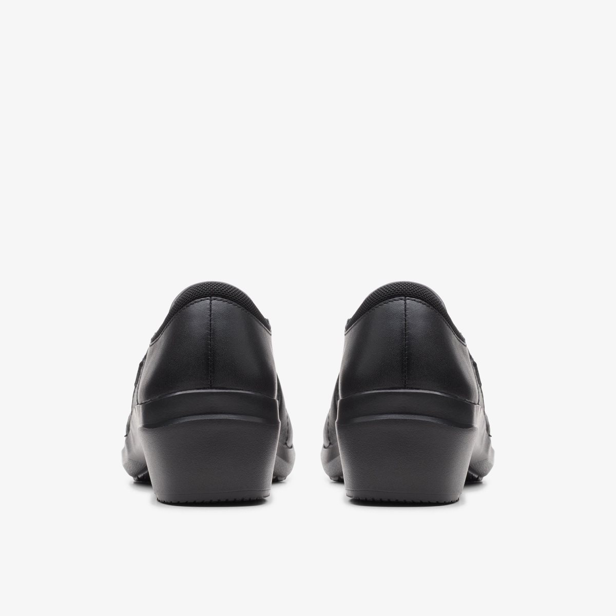 Clarks Angie Pearl Black Leather Black | TI9518327