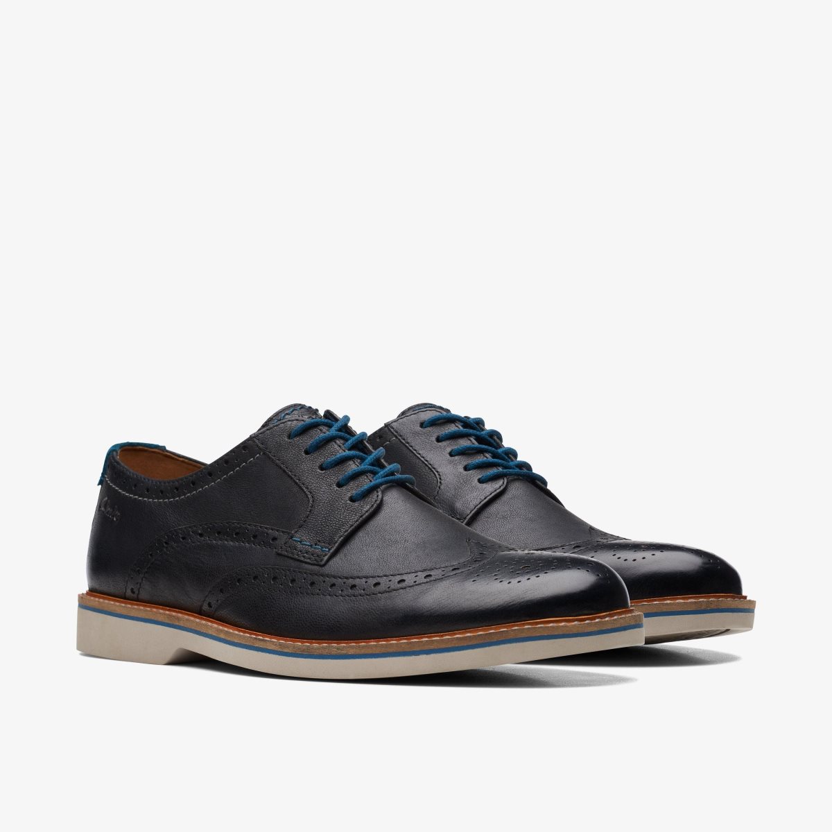 Clarks Atticus LT Limit Black Leather Black | RJ9165240