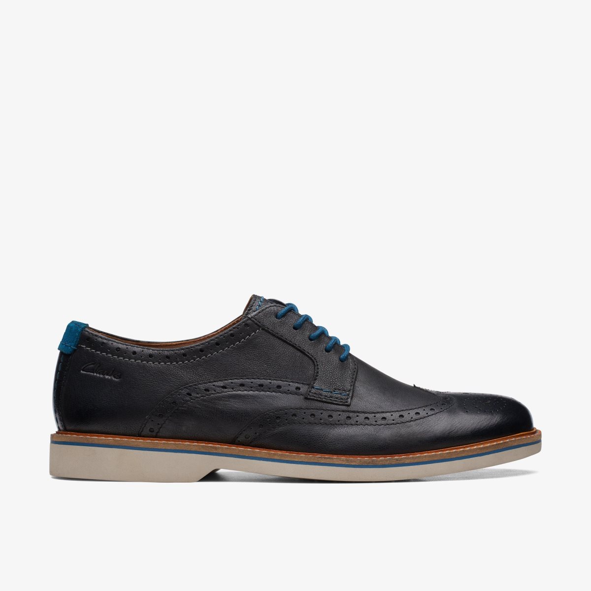 Clarks Atticus LT Limit Black Leather Black | RJ9165240