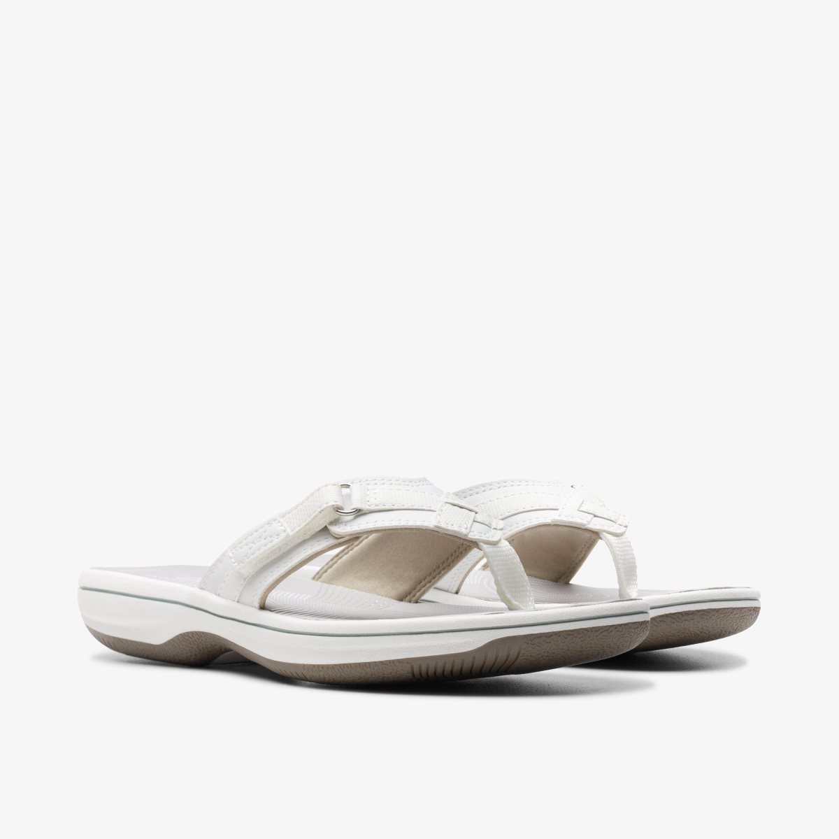 Clarks Breeze Sea White Synthetic White | AI6804275