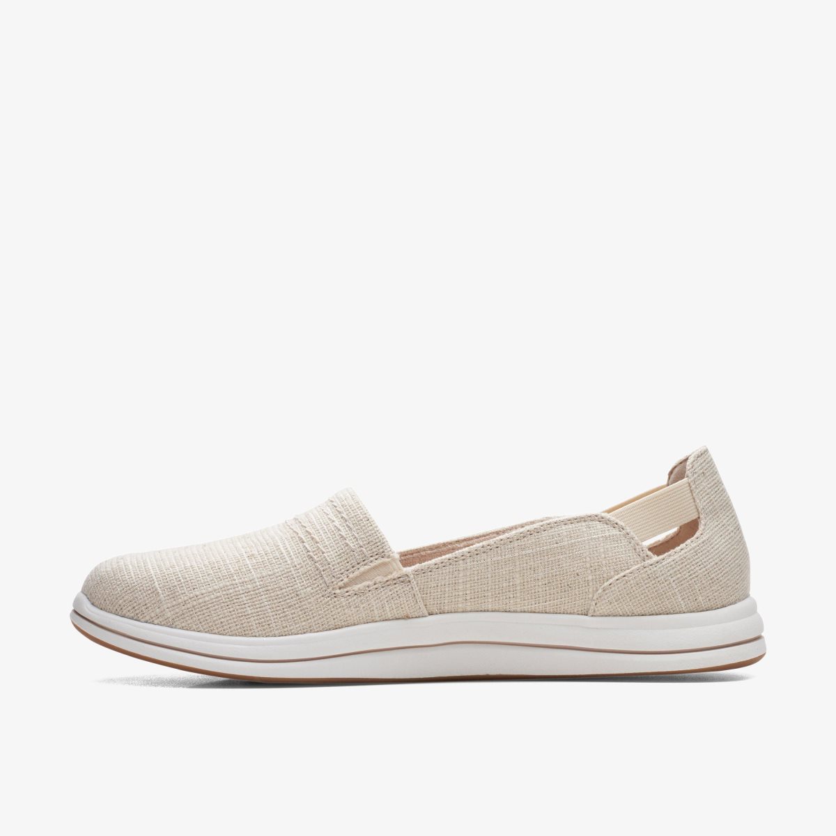 Clarks Breeze Step II Natural Interest Beige | FJ3074529