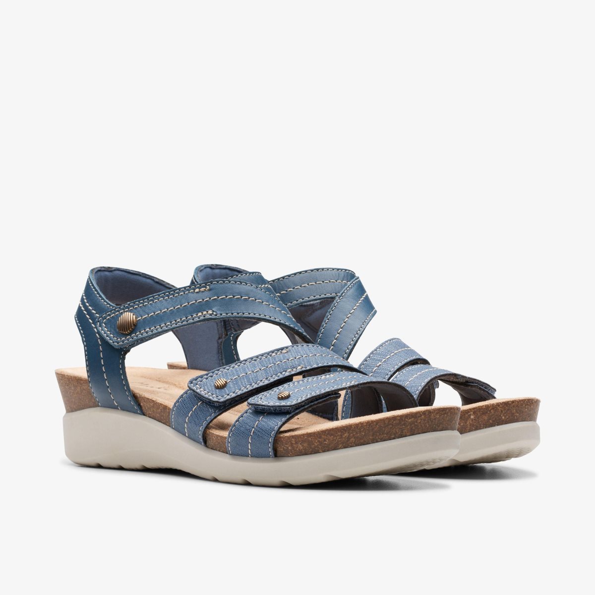 Clarks Calenne Clara Blue Combination Blue | VJ4680523