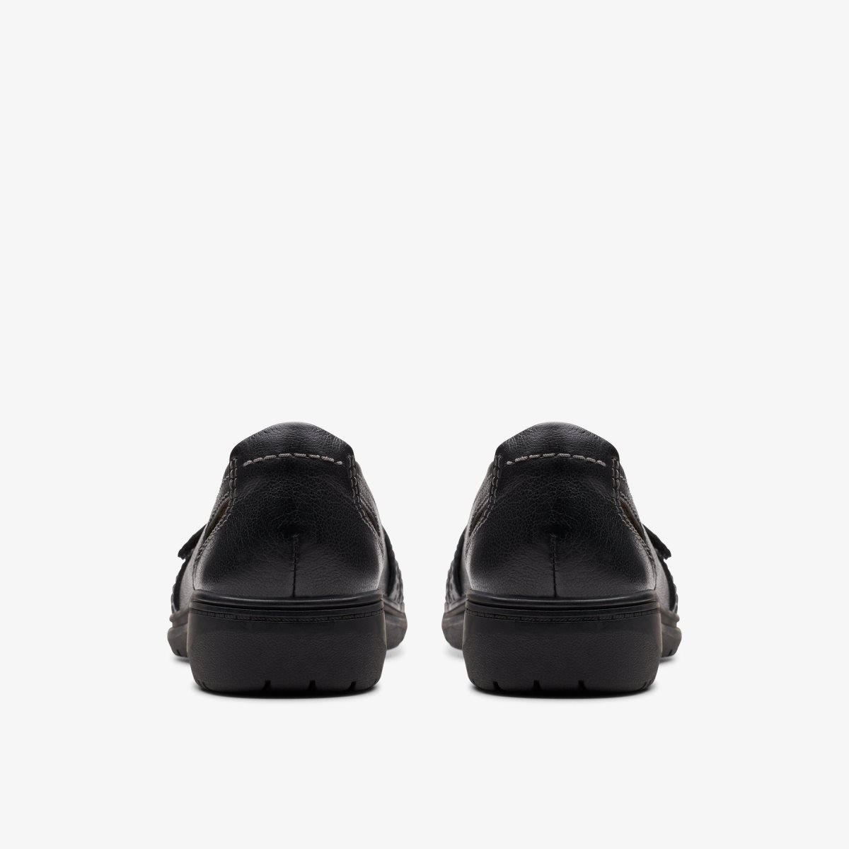 Clarks Carleigh Eliza Black Leather Black | FM5192743