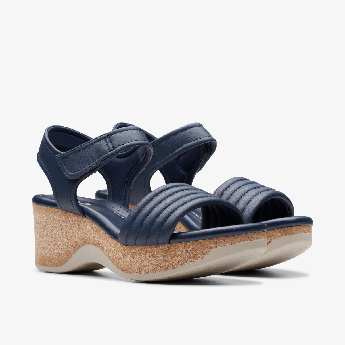 Clarks Chelseah Gem Navy Leather Navy | BT6875042