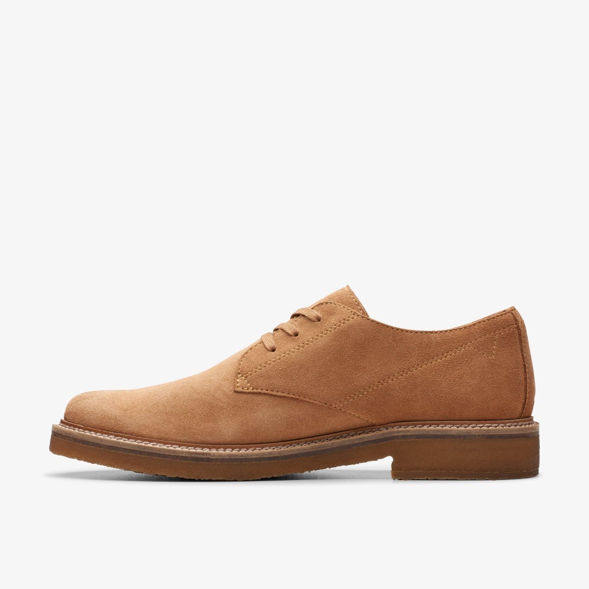 Clarks Clarkdale Derby Light Tan Suede Light Brown | VP1458372