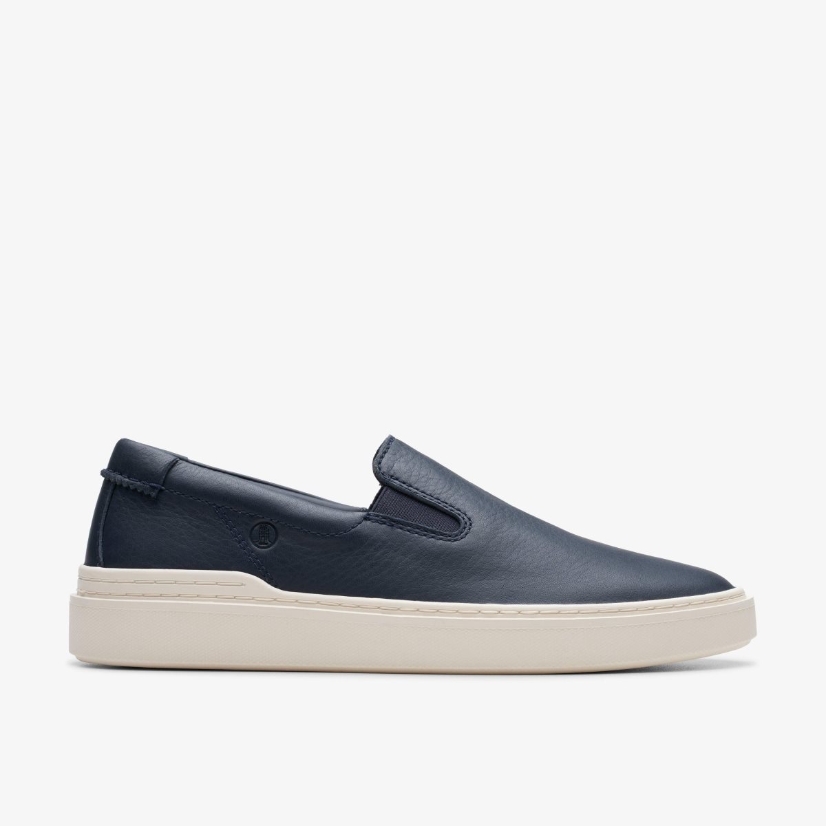 Clarks Craft Swift Go Navy Leather Navy | CP3967024