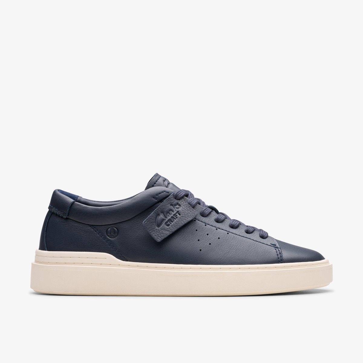 Clarks Craft Swift Navy Leather Navy | DK6913402