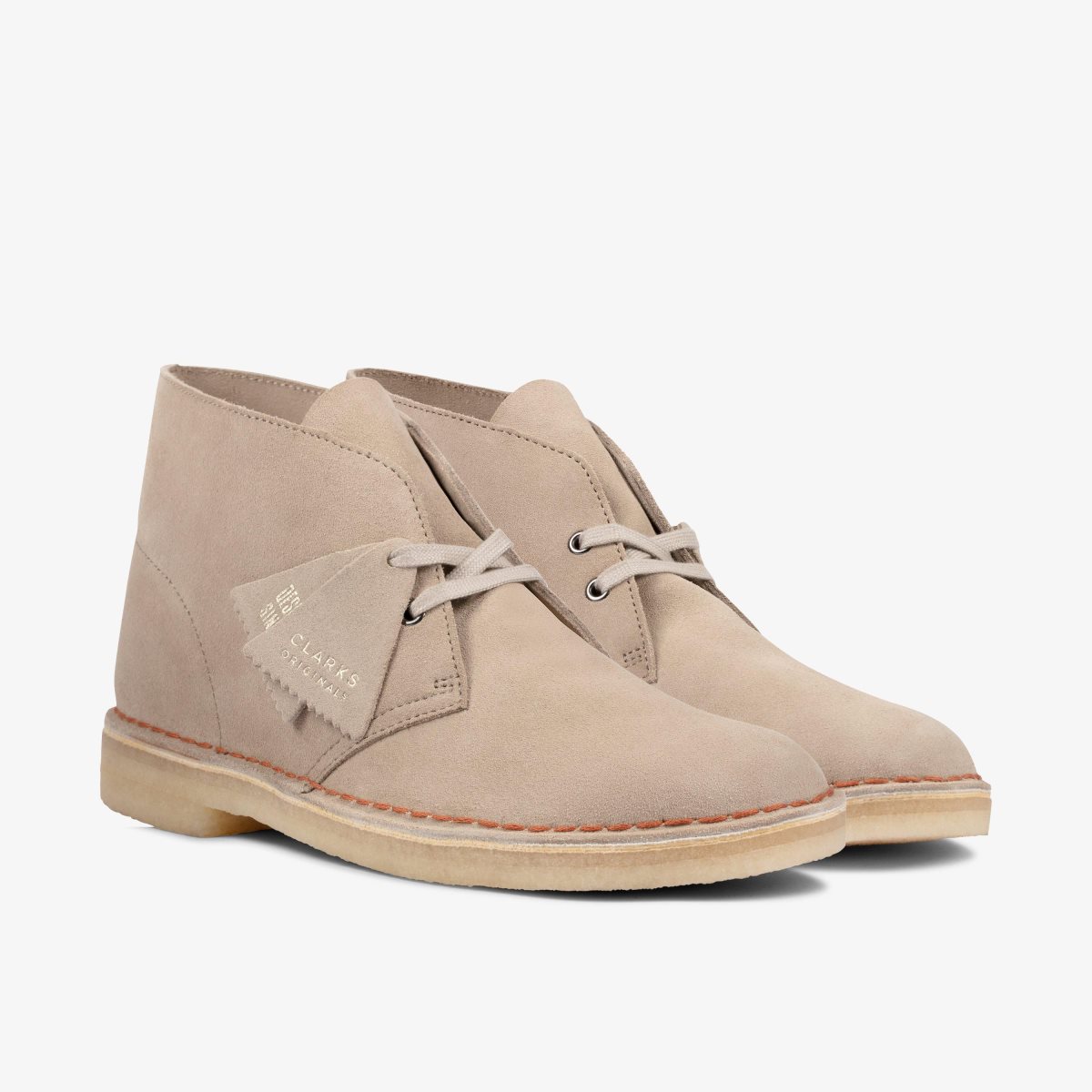 Clarks Desert Boot Sand Suede Brown | ZK3201567