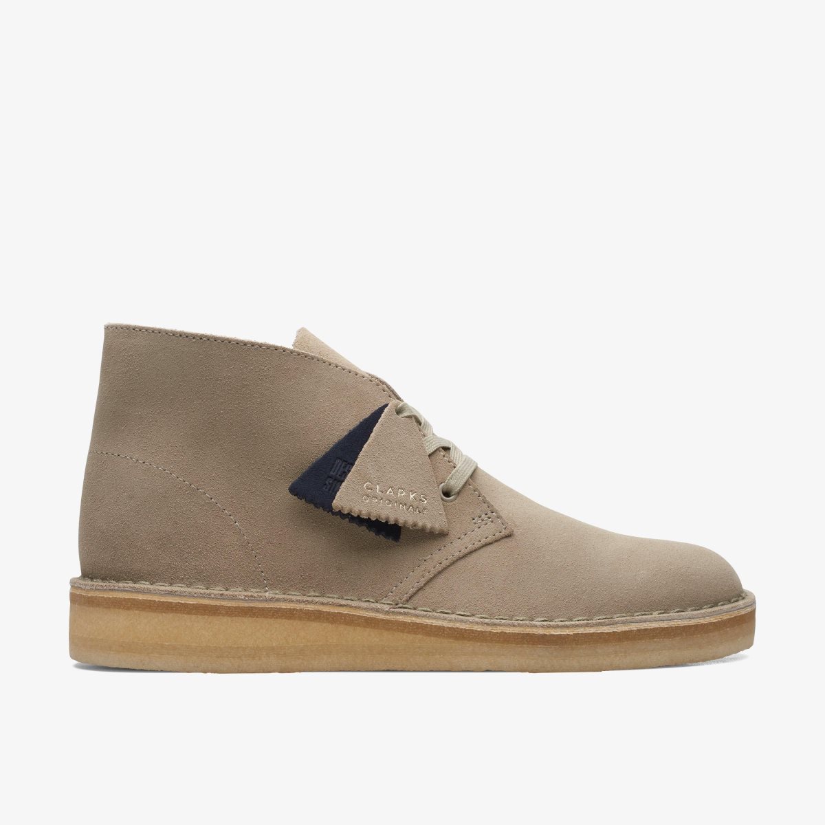 Clarks Desert Coal Stone Suede Grey | SQ7520963