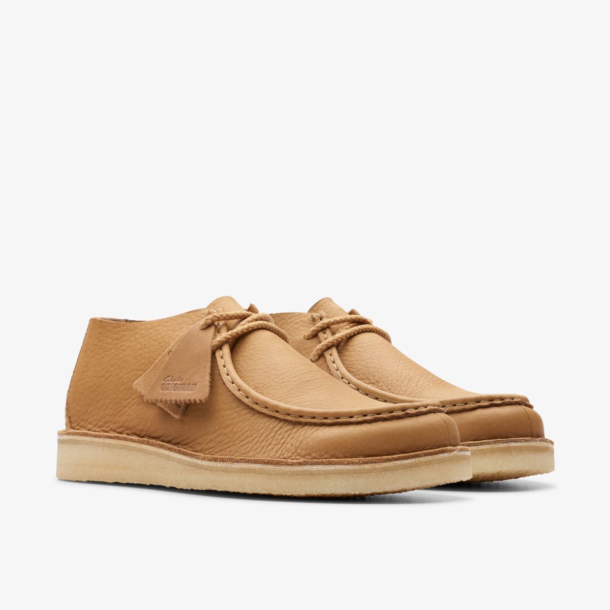 Clarks Desert Nomad Mid Tan Leather Brown | YP5931807