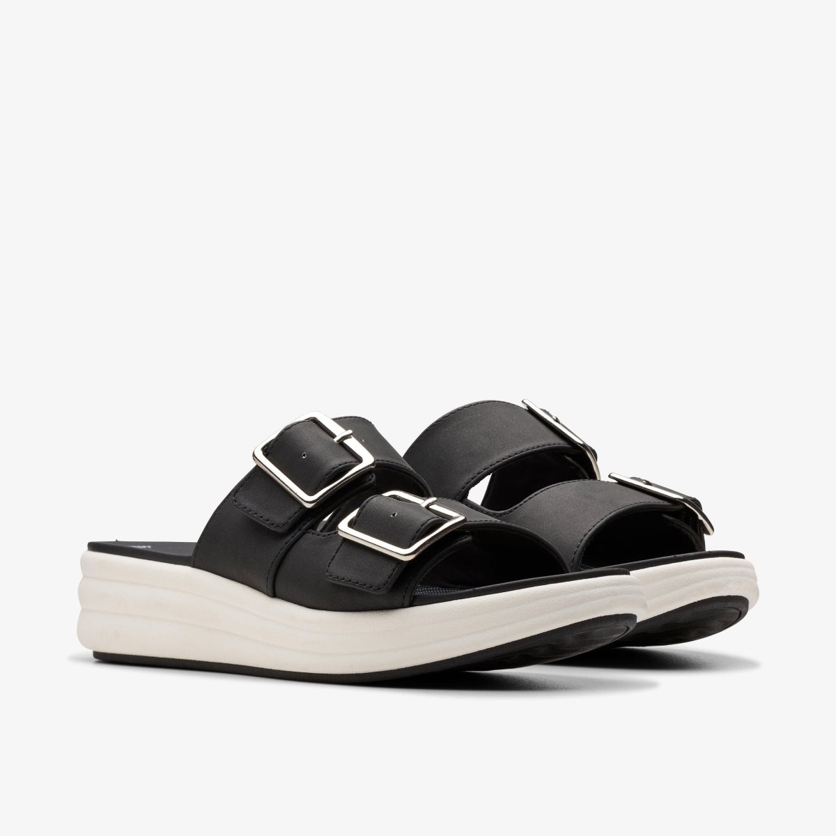 Clarks Drift Buckle Black Black | YV1048256