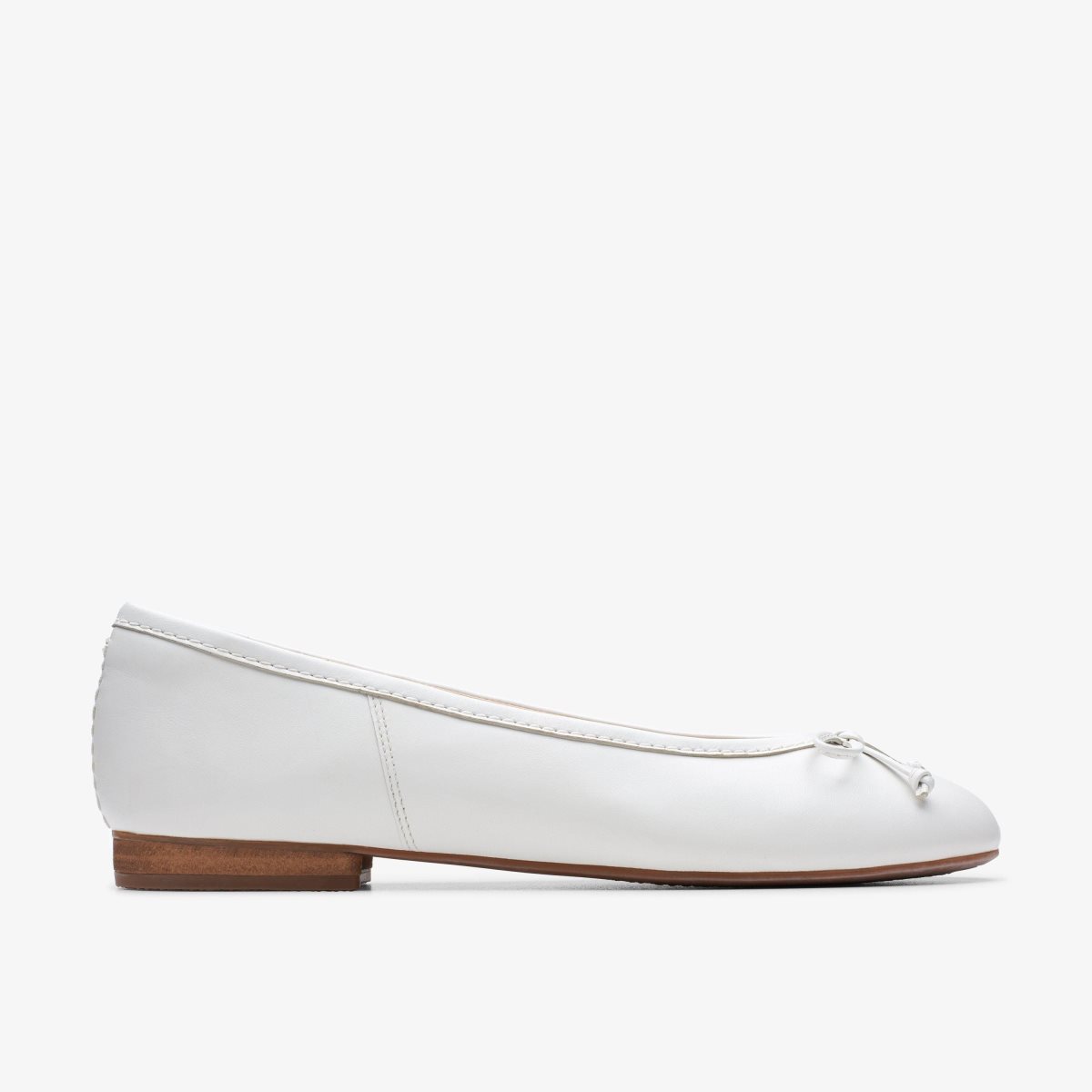 Clarks FAWNA LILY White Leather White | DX6891035