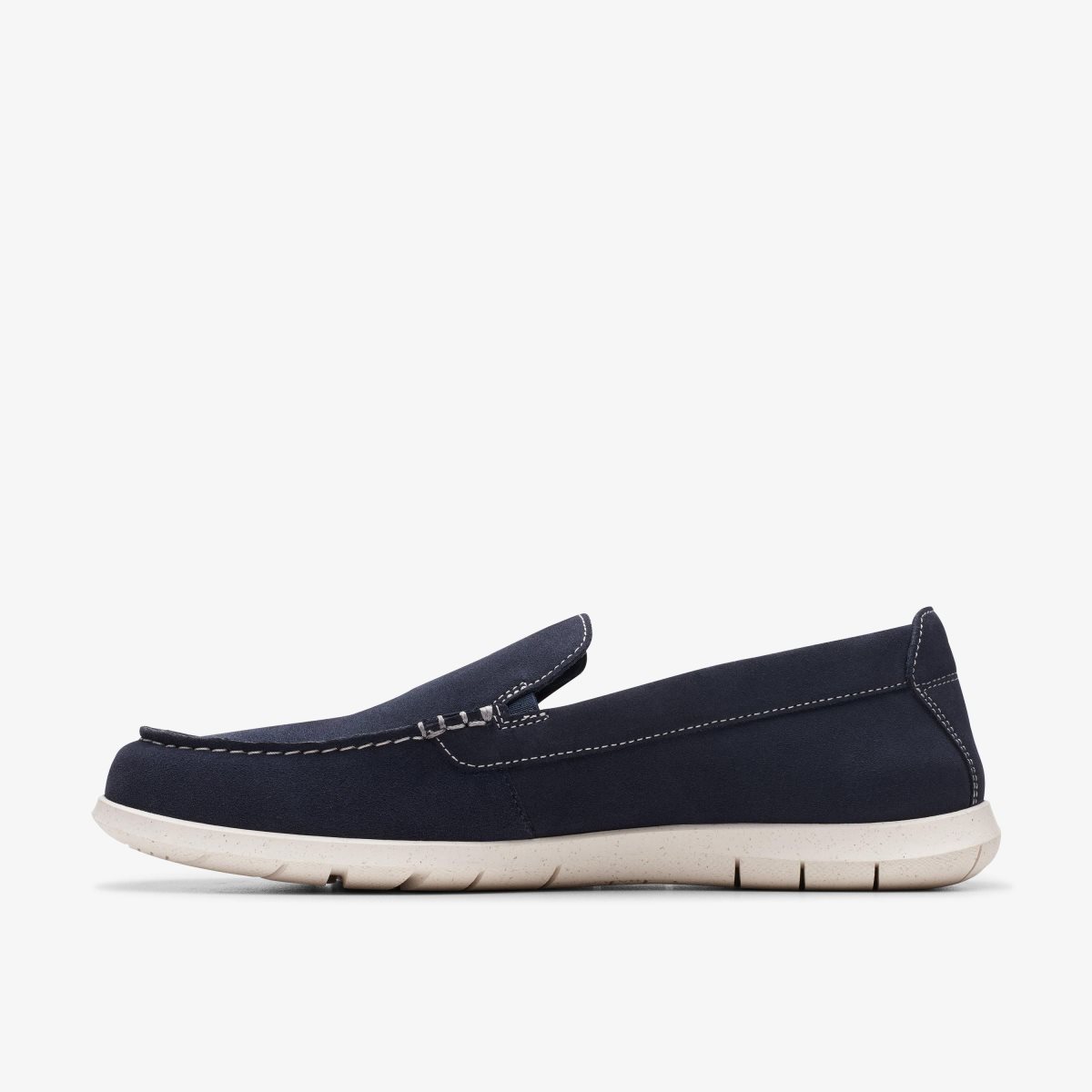 Clarks Flexway Step Navy Suede Navy | AM9673025