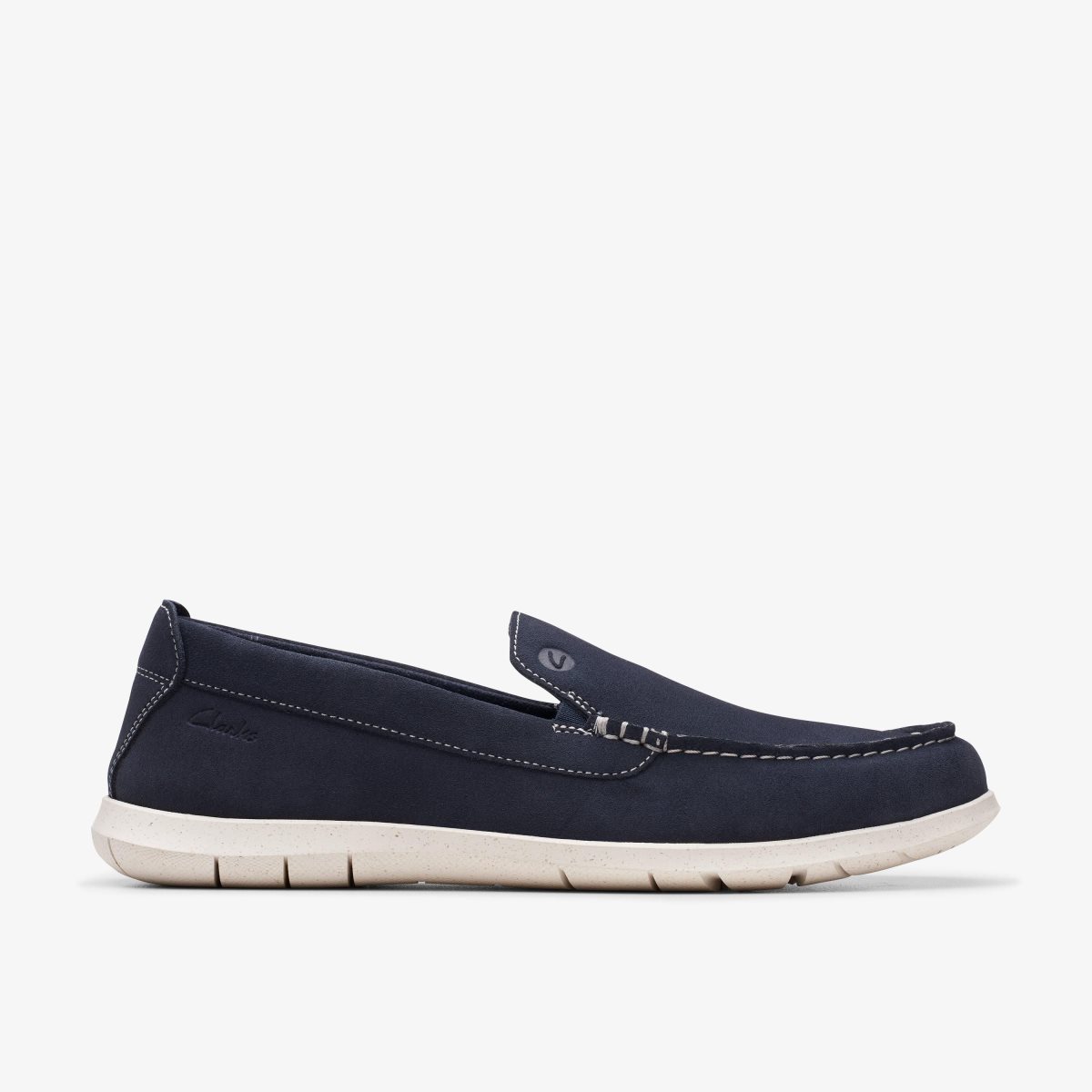 Clarks Flexway Step Navy Suede Navy | AM9673025