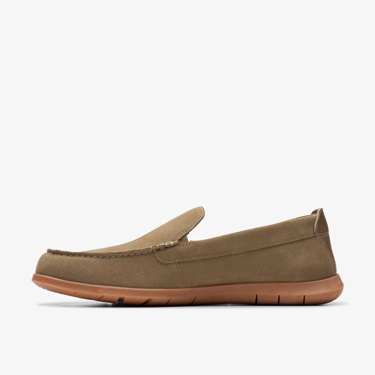 Clarks Flexway Step Olive Suede Olive | LG8057943