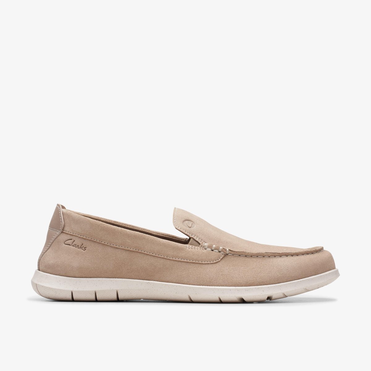 Clarks Flexway Step Sand Suede Brown | PD0631285