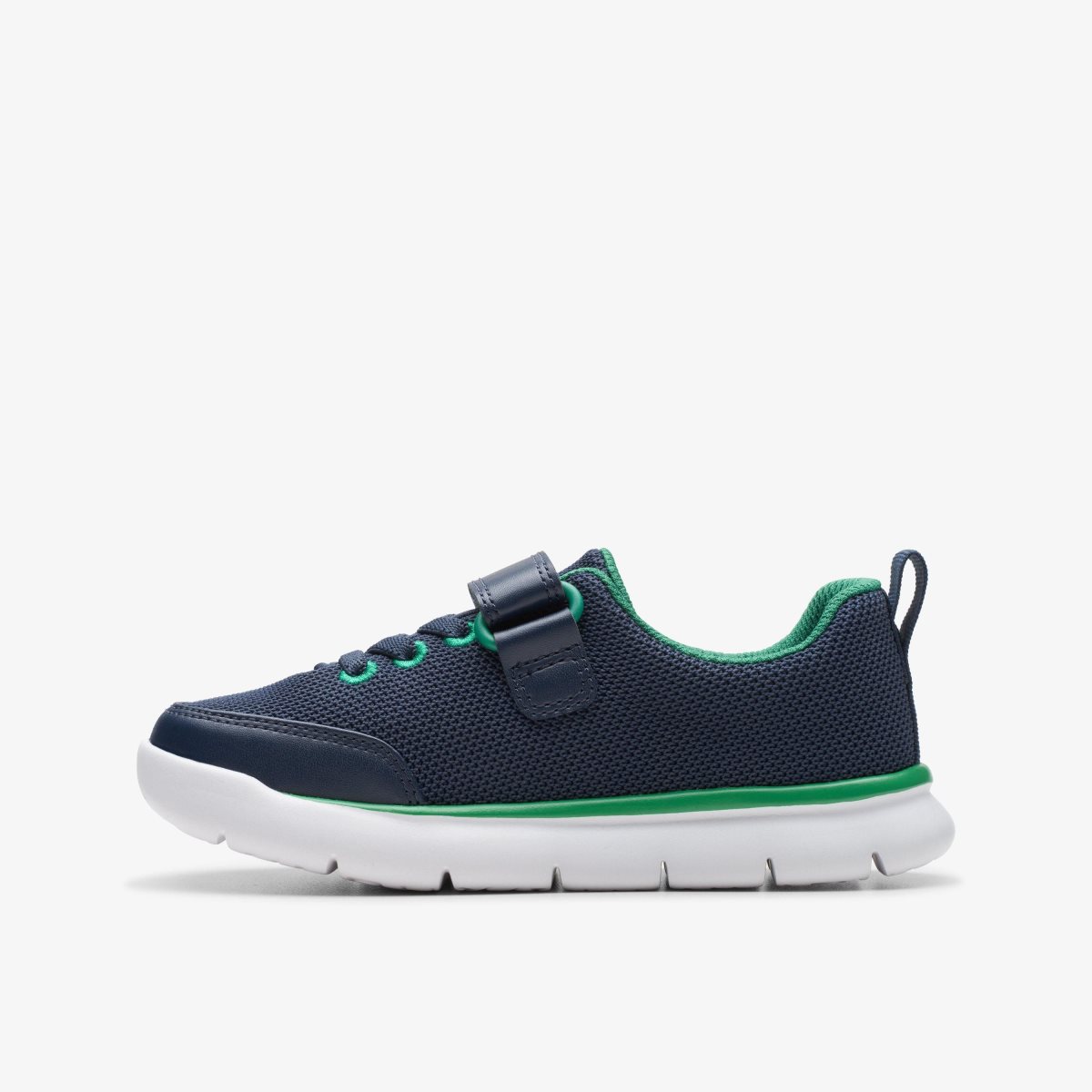 Clarks Hoop Run Kid Navy Synthetic Navy | DG8631954