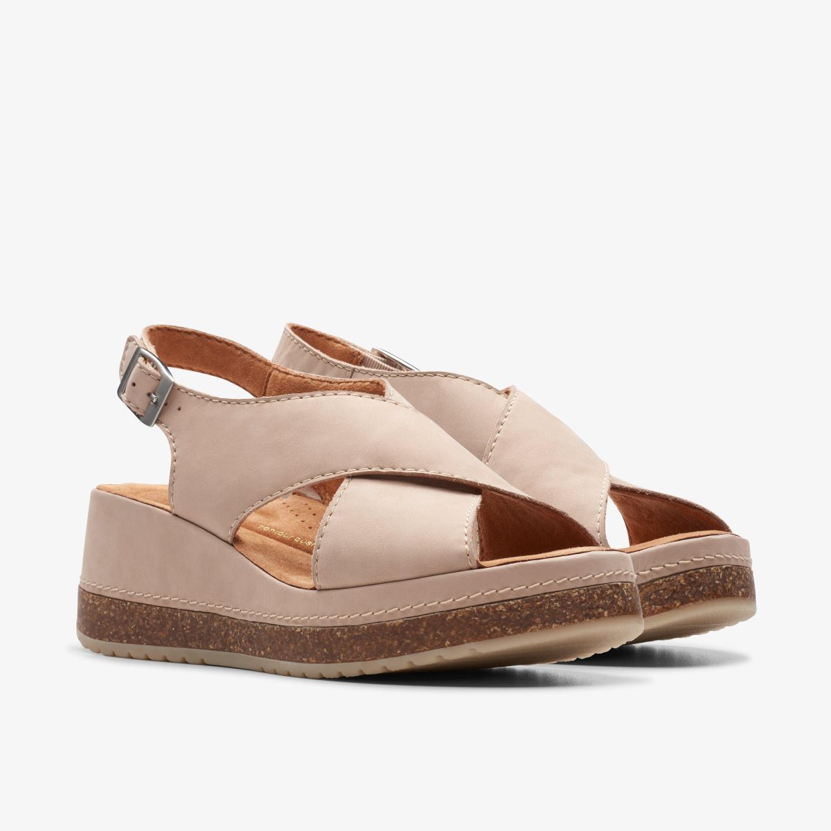 Clarks Kassanda Step Sand Nubuck Brown | MH5134769