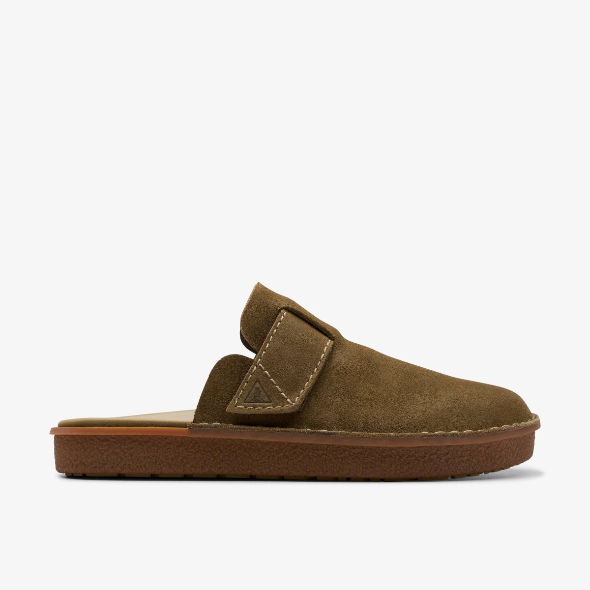 Clarks Litton Mule Oakwood Suede Oakwood | YU1953608