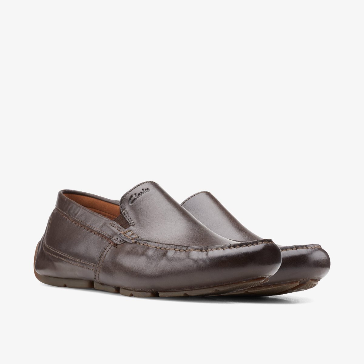 Clarks Markman Plain Dark Brown Dark Brown | GX3142690