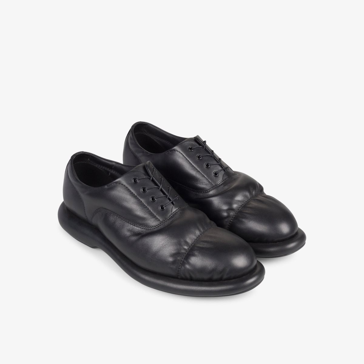 Clarks Martine Rose Mens Oxford 1 Black Leather Black | XH8902643