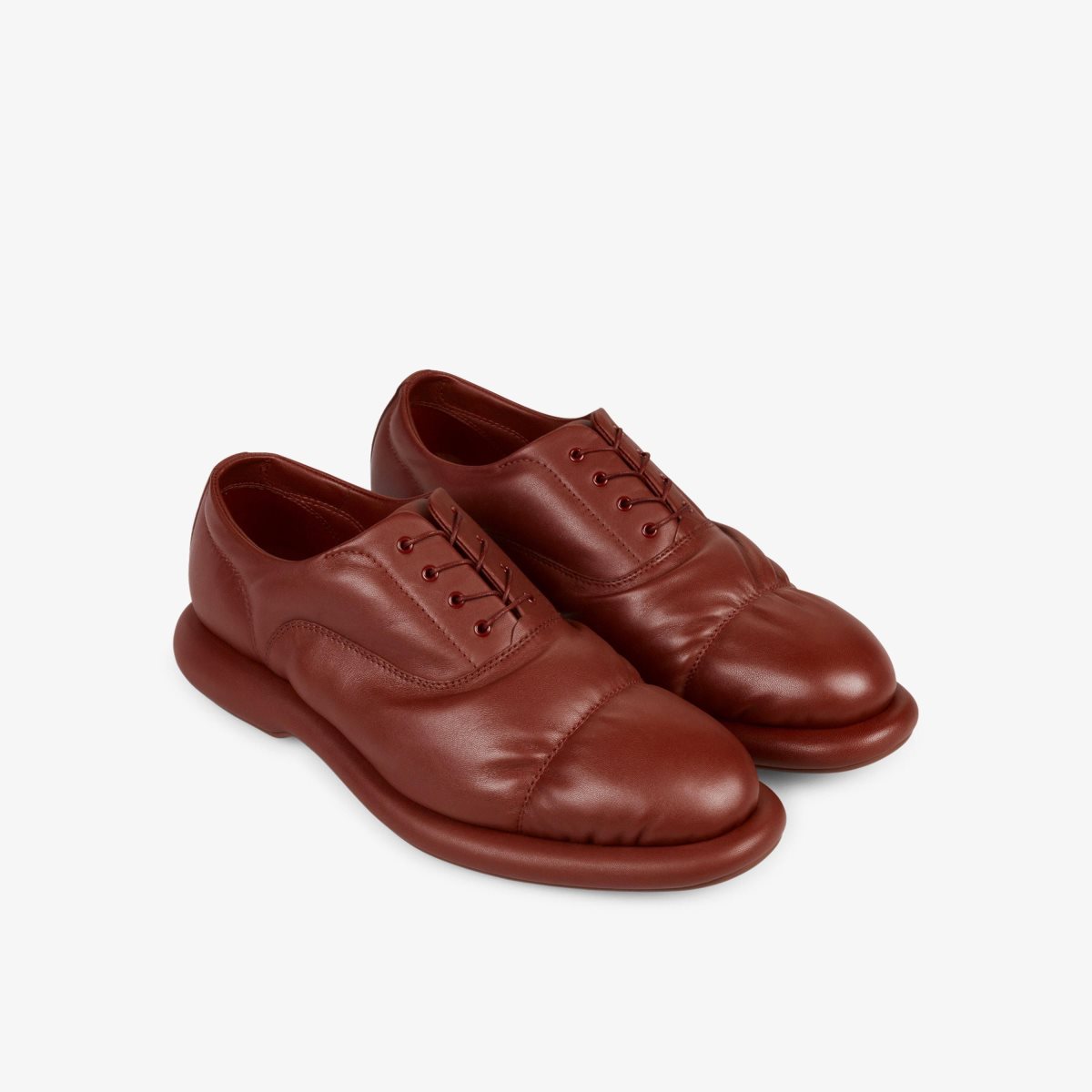 Clarks Martine Rose Mens Oxford 1 Oxblood Leather Burgundy | UL0874952