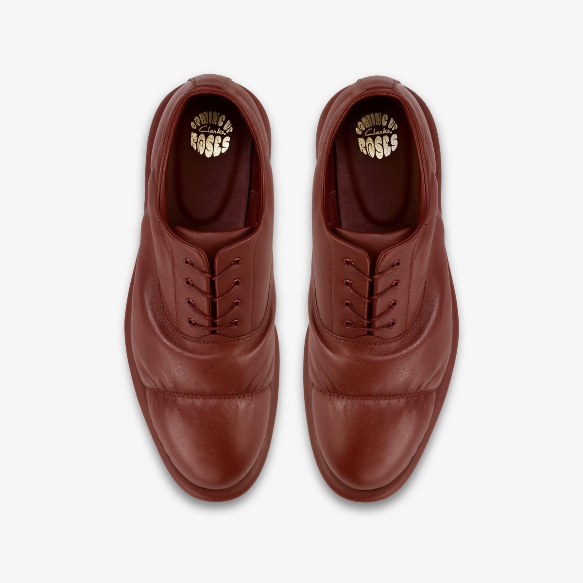 Clarks Martine Rose Mens Oxford 1 Oxblood Leather Burgundy | UL0874952