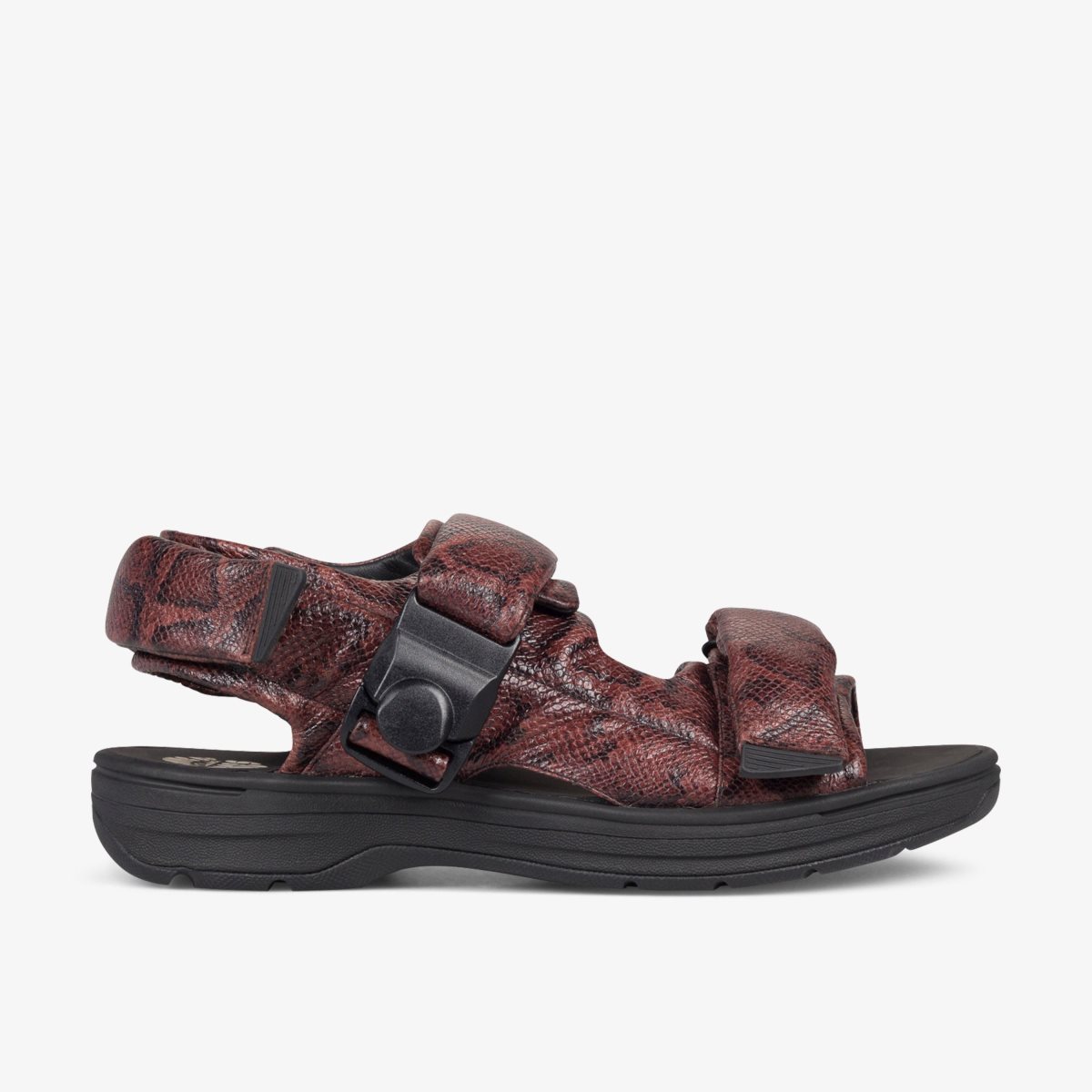 Clarks Martine Rose Mens Sandal 1 Brown Snake Brown Snake | DU6409825