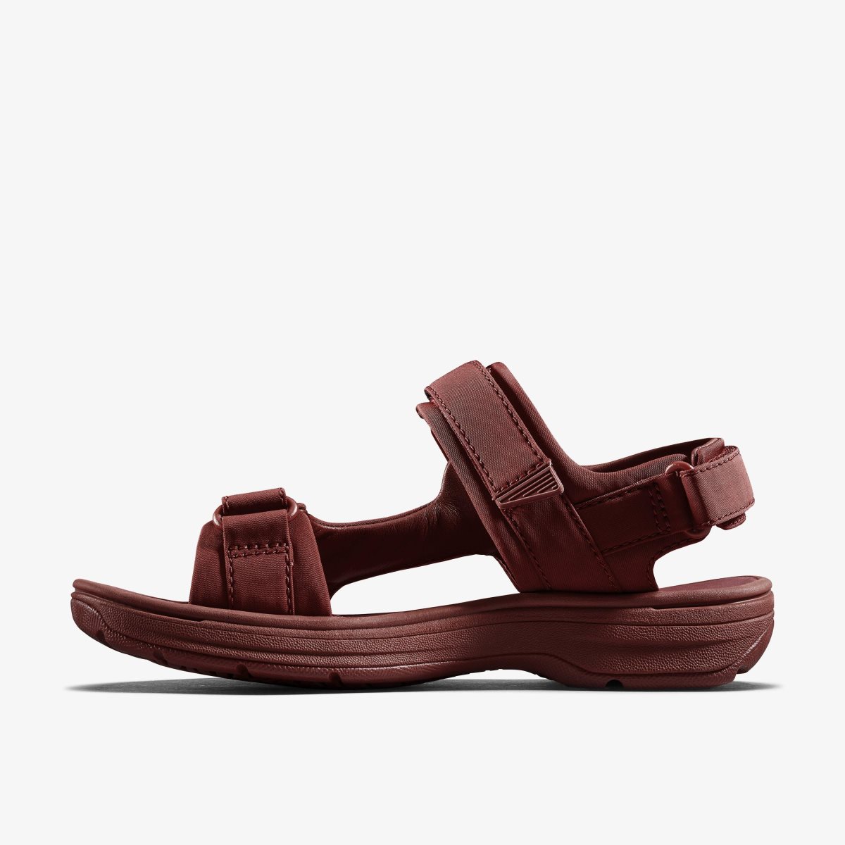 Clarks Martine Rose Mens Sandal 2 Oxblood Textile Burgundy | TA5718439