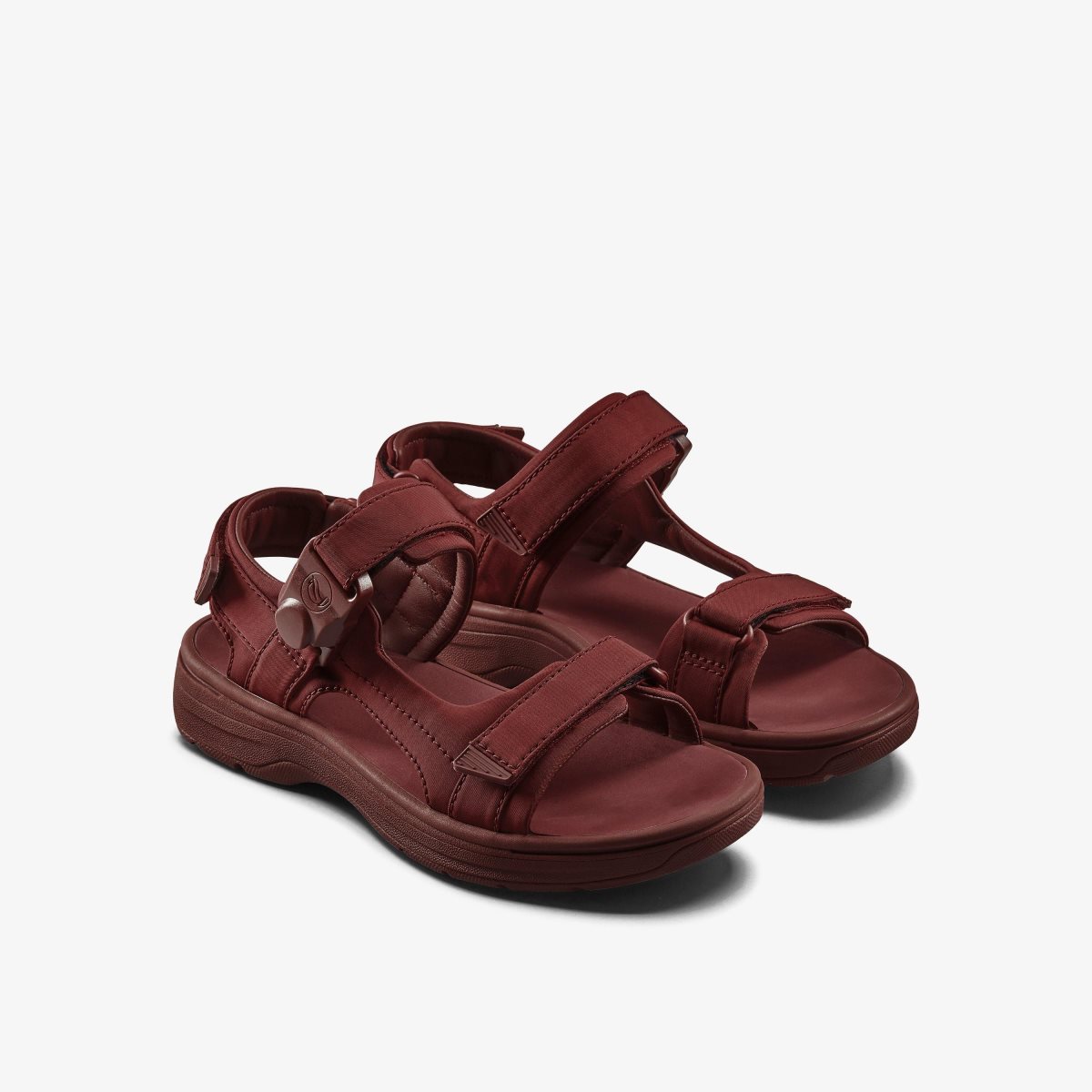 Clarks Martine Rose Mens Sandal 2 Oxblood Textile Burgundy | TA5718439