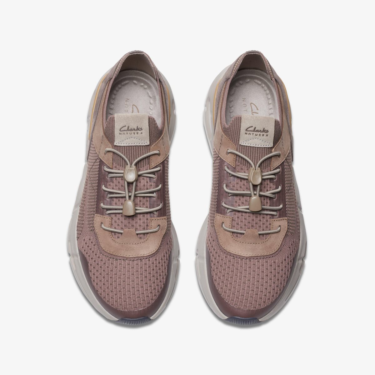 Clarks NXE Knit Pebble Combination Pebble | OR4935201